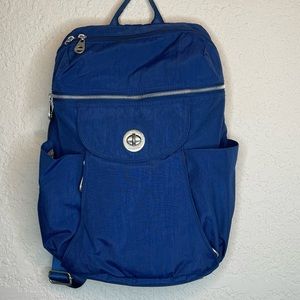 Baggallini Dallas Convertible Royal Blue Backpack
